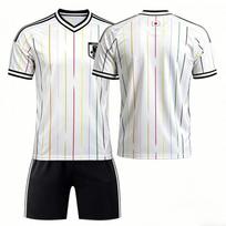 2627 World Cup Away No. 7 Three Kata Shirt 8 Nano Takashi 20 Kubo Kenying Football Uniform Set 24#