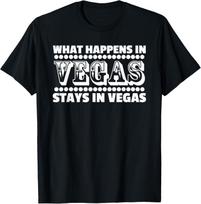 Hot Selling Camisetas Las Vegas Vacation Gift T-Shirt Men Women Pure Cotton O-collar Vintage Style Casual Plain Y2k Clothes S įvairiaspalvis