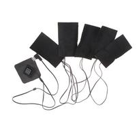 Heating Pads Wear-resistant Adjustment 5 Sheet 5V USB Electric Heated Jacket Warm Winter Heating Vest Pads For Heated Clothing