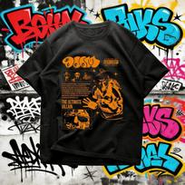 2025 Summer MF Doom TShirt  Rap Music  Madvillainy Demos Album   MF Doom Merch  Unisex Rapper Breathable Clothing Y2k S įvairiaspalvis