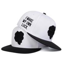 Women Four Leaf Clover Embroidery Hip-Hop Hats Spring Autumn Adjustable Casual Snapback Baseball Caps Outdoor Use Sunscreen Hat For Men And