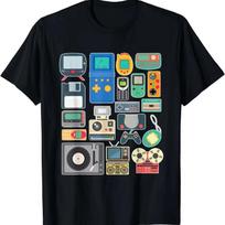 80s and 90s Retro Video Game Classic Arcade Tshirts Streetwear Womens Retro Tshirts Womens Aesthetic Summer Streetwear Y2K S
