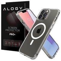 Etui Obudowa Spigen Ultra Hybrid Mag Do Apple Iphone 13 Pro White + Szkło