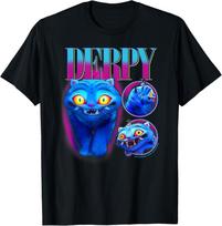 Kpop Demon Hunters Derpy Showcase Y2K Style Poster T-Shirt S įvairiaspalvis
