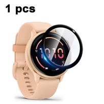 Screen Protector for Garmin Vivoactive 6 20D Curved Edge Full Coverage Soft Protective Film For Garmin Vivoactive 4s (Not Glass)