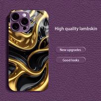 Hot topic new Hot-selling protective case Phone Case Metallic paint Glass PhoneCase for iPhone 17 16 15 14 13 12 11pm Pro Plus iPhone 17