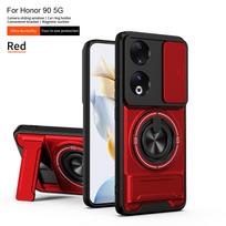 For Honor 90 Case Honor 90 Cover Honor 90 Phone Case Magsafe Magnetic Fold Holder Military Armor Camera Protection Cover Honor 90