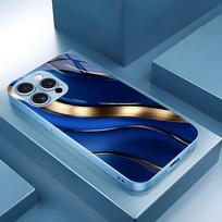 Fashion new Hot-selling protective case Phone Case Metallic paint Glass PhoneCase for iPhone 17 16 15 14 13 12 11pm Pro Plus iPhone 17