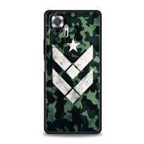 Phone Case For Xiaomi Redmi Note 14 13 12 5G 11 10 Pro Plus 4G 9S 9 14C 13C 12C 10C 9C 9A Cover Camouflage Camo Military Army Redmi Note 14 5G
