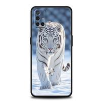 Phone Case For OnePlus 15 13 12 11 10 9 8 7T Pro 13T 13R 12R 10R 9RT 8T Nord 2T CE 2 3 5G Lite Soft Cover Animal White Tiger For OnePlus 7T
