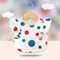 Baby Eating Bib Waterproof Dirt Proof No Wash Children Cover Male and Female Baby Eating Bib Sleeveless Summer Breathable Apron 0-5Y įvairiaspalvė spalva
