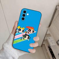 P-Powerpuffs G-Girls Phone Case For Samsung Galaxy A73,A72,A71,A70,A53,A52,A51,Others Soft Black Cover Samsung a11