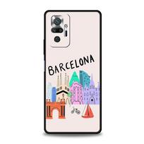 Phone Case For Xiaomi Redmi Note 14 13 12 Pro Plus 5G 9S 9 10 11 4G 14C 13C 12C 10C 9C 9A Soft Cover New York City Cartoon Paris Redmi Note 13 Pro 5G