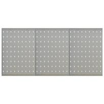 Vidaxl Ścienne Płyty Perforowane, 3 Szt., 40X58 Cm, Stal