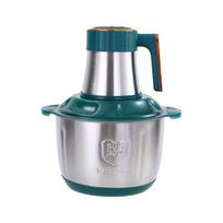 5L Capacity Food Processor 500W Power Vegetable Chopper Meat Grinder  Meat Processing EU žalia