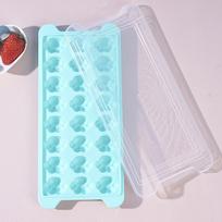 Creative Cat Paw Ice Cube Tray Mold With Lid, Small Ice Maker, Household Small Ice Cube Box, Silicone Ice Cube Tray