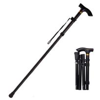 Aluminum Cross Country Cane Folding Wading Staff Expandable Outdoor Trekking Poles  Climbing juoda