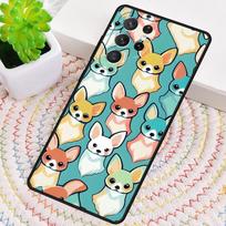 Cute Chihuahua Dogs Phone Case for Samsung Galaxy note 10 pro S26 Ultra S23 S24 FE S25 S21 S22 PLUS shockproof Cove Galaxy S21+ 5G