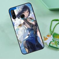 Yelan Genshin Impact For Huawei Nova 12i 12s 7i 8i 11i 9 10 SE Y90 Y60 Y70 Y72 Y61 Y91 P30 P40 Lite P60 Pro Case For Huawei P20 Pro
