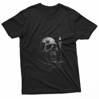 Gothic Spider Skull Horror Emo Goth Alt Deathcore Dark Art T-Shirt S įvairiaspalvis