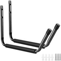 Garage Storage Heavy Duty Hooks, 19Jumbo Arm Kayak Rack,  Wall Mount Canoe Hangers (Black)