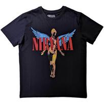 Nirvana Angelic T-Shirt Black New Unisex T-Shirt S įvairiaspalvis