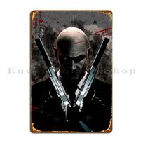 DORA Tin Sign Hitman Agent  Best Seller Design Metal Plaque Poster Funny Home Club Design Pub Tin Sign Poster 20x30cm（7.8x11.8inch）