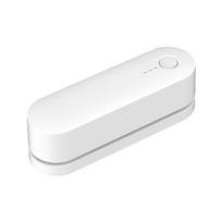 Automatic Sealer,Kitchen Household Mini Hand Press Plastic Food Preserver,White