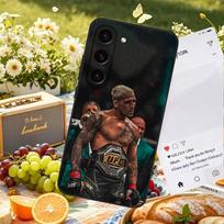 C-Charles Oliveira Phone Case For Samsung Galaxy S21 S22 S23 S24ULTRA S25ULTRA FE Ultra Plus5G A52S S26 Soft Cover S24fe