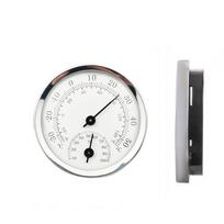 Apvalus rodyklinis temperatūros matuoklis 2 viename matuoklis higrotermografas pirties patalpa Style 1