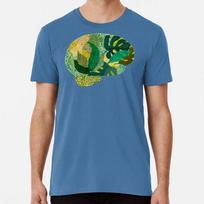 Green Growth Neuro Artwork By Laura Bundesen S to 5XL Made in the USA T-shirt XL