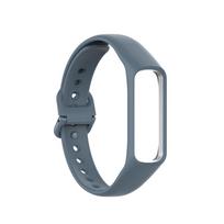 Silicone Strap For Samsung Galaxy Fit 2 SM-R220 Smart Watch Bracelet Band Replacement Sport Wristband For Galaxy Fit2 Watchband tamsiai pilka spalva