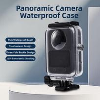 Transparent Protective Housing For DJI 360 Action Camera With 45 Meter Water Resistance And Touch Friendly Screen PC Glass Build China Mainland