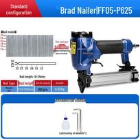 Dongcheng F30 Pneumatic Brad Nailer for Woodworking – Steel Strip, T38, 50-Row Brad Nails.