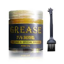 Automotive Grease Lubricant 100g Jar with Application Brush for Vehicle Maintenance and Mechanical Parts Care one size