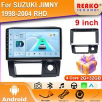 4G DSP Car Radio Android Auto Carplay For SUZUKI JIMNY 1998-2004 RHD Multimedia Player GPS 2din Stereo 4 core 2GB+32GB carplay
