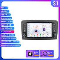 Hizpo 2Din Android 13 Car Radio for Mercedes Benz GL ML W164 ML350 ML500 X164 GL35 GL45 2005-2012 Navigation GPS Intelligent FM Multimedia Video WIFI S1 8Core 3G 32G