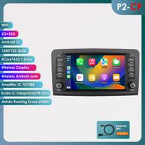Hizpo 2Din Android 13 Car Radio for Mercedes Benz GL ML W164 ML350 ML500 X164 GL35 GL45 2005-2012 Navigation GPS Intelligent FM Multimedia Video WIFI P2CP 4Core 2G 32G