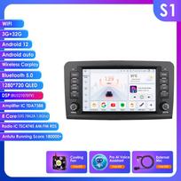 Hizpo 2Din Android 13 Car Radio for Mercedes Benz GL ML W164 ML350 ML500 X164 GL35 GL45 2005-2012 Navigation GPS Intelligent FM Multimedia Video WIFI S1 8Core 3G 32G AI