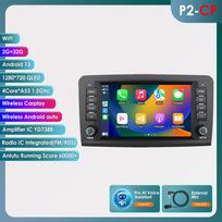 Hizpo 2Din Android 13 Car Radio for Mercedes Benz GL ML W164 ML350 ML500 X164 GL35 GL45 2005-2012 Navigation GPS Intelligent FM Multimedia Video WIFI P2CP 4Core 2G 32G AI