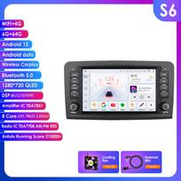 Hizpo 2Din Android 13 Car Radio for Mercedes Benz GL ML W164 ML350 ML500 X164 GL35 GL45 2005-2012 Navigation GPS Intelligent FM Multimedia Video WIFI S6 8Core 6G 64G