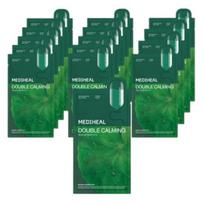 MEDIHEAL Dvigubo raminimo vandens kaukė – 20 ml lakštas × 15 vnt. blue