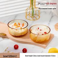 Gaotaibai Heat-Resistant High Borosilicate Glass Bowls gintaras