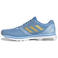 Adidas Adizero Adios 4 Durable Shock Absorption Non-Slip Low-Top Running Shoes Women sneakers Blue White Gold EF1458 36⅔