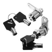 File Cabinet Lock Replacement Kit Toolbox Cam Lock 4Sets for Mailbox Use