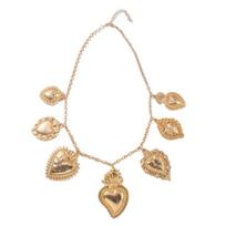 Exaggerated Charm Necklace Choker Women Neck Jewelry Bohemian Chain Necklace  Fashion Accessory auksas