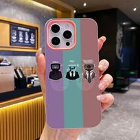 Skibidi Toilet TV Camera Man Phone Case for iPhone 17 16 15 14 13 12 11 Air Pro Max Plus Jelly Double layer Pink Cover iPhone17