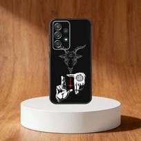Hail S-Satan Phone Case For Samsung S25,S24,S21,S22,S23,S30,Ultra,S20,Plus,Fe,Note,10,9,5G Black Cover Samsung S21lite