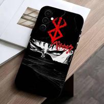 Anime Berserk Guts  Phone Case Black Silicone Soft For Samsung Galaxy A73,A72,A71,A70,A53,A52,A51 Samsung a31