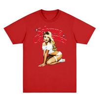 Sabrina Carpenter 2025 newTShirt High Quality Teeshirt Sleeve WomenUnisex 100cotton Gothic Tshirt Round Neck Summer Tees S